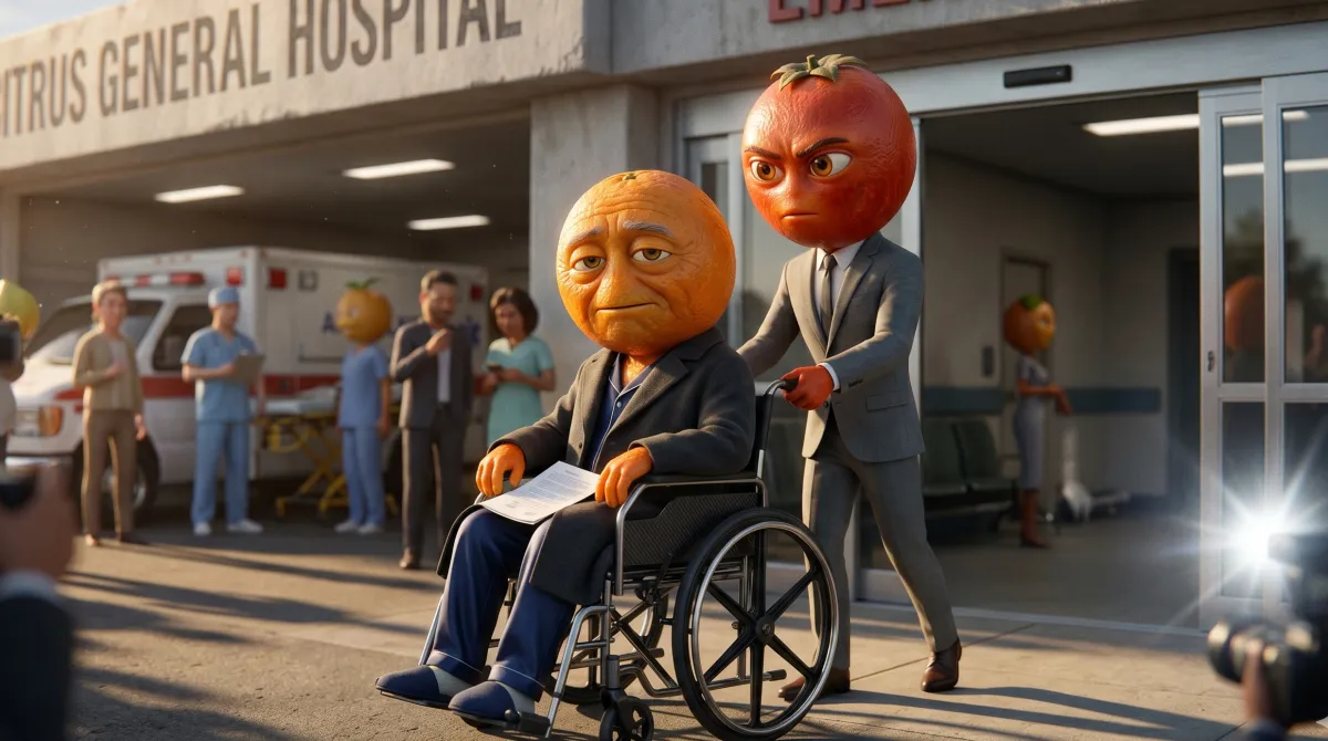 Don Citrullo released from St. Citrus General; statement forthcoming